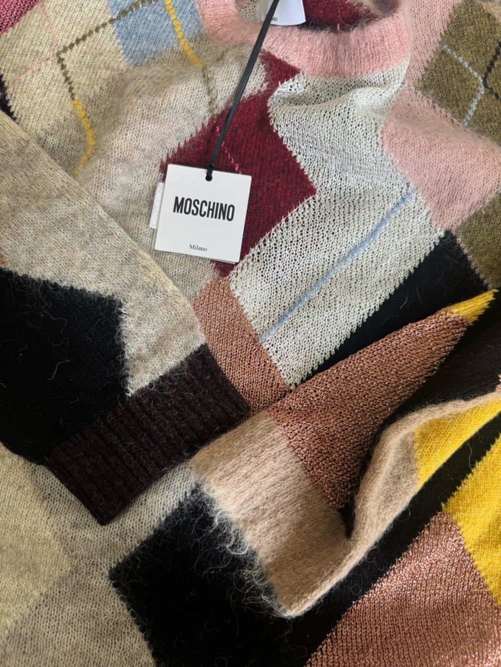 Moschino

Mixed Argyle Sweater - Picture 5 of 8